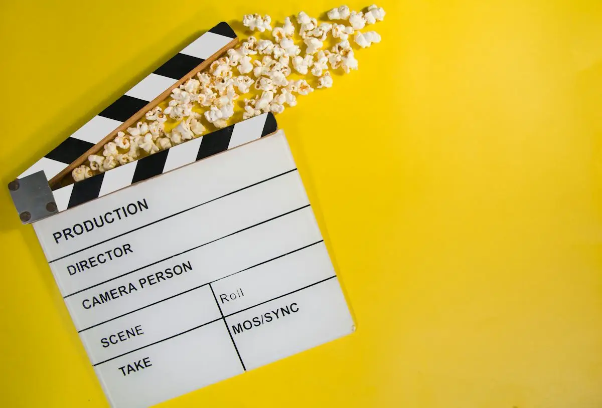 Filmklappe als Symbol für strukturierte Szenenarbeit
